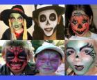 trucco per bambini per Halloween