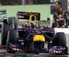 Mark Webber - Red Bull - Singapore 2010 (3 ° posto)