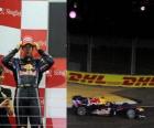 Sebastian Vettel - Red Bull - Singapore 2010 (2 ° Classificato)