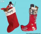 calze di Natale con i regali dentro