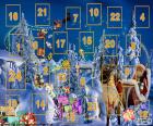 Calendario dell'Avvento, un conto alla rovescia dal 1 dicembre fino alla vigilia di Natale, 24 dicembre. La tradizione di origine tedesca