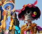 Il cranio Catrina, uno dei più popolari Giorno dei Morti in Messico