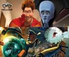 Megamind e Titan in una rissa