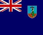 Bandiera de Montserrat, territorio oltremare britannico dei Caraibi