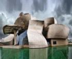 Bilbao Guggenheim Museum, il Museo di Arte Contemporanea di Bilbao, Paesi Baschi, Spagna. Progetto de Frank Gehry 