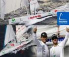 Il Mapfre secondo nella Barcelona World Race 2.010-11