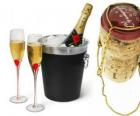 Champagne è un tipo di vino spumante prodotto con il metodo champenoise nella regione di Champagne, in Francia.