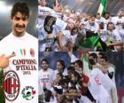 AC Milan, campione italiano di calcio Serie A 2.010-11