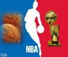 Logo della NBA, campionato di basket professionistico negli Stati Uniti d'America