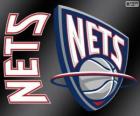 Logo New Jersey Nets, squadra NBA. Atlantic Division, Eastern Conference