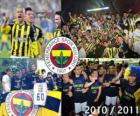 Fenerbahçe SK, campione del campionato di calcio turco, Super Lig 2010-2011