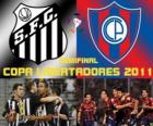 Santos FC - Cerro Porteño. Copa Libertadores 2011 Semifinale