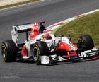 Narain Karthikeyan - HRT - Barcellona 2011