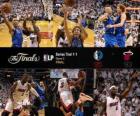 NBA Finals 2011, gara 2, Dallas Mavericks 95 - Miami Heat 93