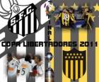 FC Santos - Montevideo Peñarol. Finale Copa Libertadores 2011