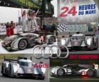 Campioni 24 Ore di Le Mans 2011 Audi R18 TDI