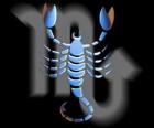 Scorpione. Lo scorpione. Ottavo segno dello zodiaco. Nome latino è Scorpius