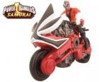 La moto rossa, Power Ranger Samurai