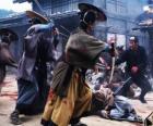 Samurai combattimento diversi