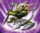 Skylander Voodood, guerriero coraggioso. Skylanders Magia