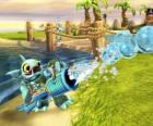 Skylander Gill Grunt, una creatura che non lascia mai sfuggire la preda. Skylanders Acqua