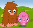 Furi e Poppet, due mostri divertente da Moshi Monsters