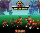 Cerberus, ultima evoluzione. Invizimals Le Tribù Scomparse. Temibile e terribile cane a tre teste