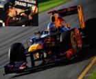 Sebastian Vettel - Red Bull - Melbourne, il Gran Premio d'Australia (2012) (2 ° posizione)