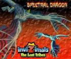 Spectral Dragon. Invizimals Le Tribù Scomparse. Invizimal male che assicura combattimenti facile se siete coraggiosi di avere al tuo fianco