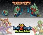 Terrorteeth, ultima evoluzione. Invizimals Le Tribù Scomparse. Invizimal acquatiche che mangia molto veloce e che morde tutto