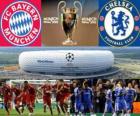 Bayern Monaco vs Chelsea FC. Finale UEFA Champions League 2011-2012. Allianz Arena, Monaco, Germania