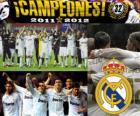 Real Madrid campione del campionato spagnolo di calcio 2011-2012