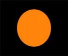 Bandiera nera con cerchio arancione per avvertire un pilota che la sua macchina ha un problema tecnico