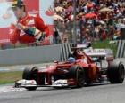 Fernando Alonso - Ferrari - Grand Premio de Spagna (2012) (2 ° posizione)