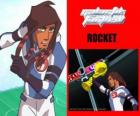 Rocket è il capitano della squadra di calcio Galactic Snow-Kids con il numero 5