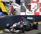 Michael Schumacher - Mercedes - GP d'Europa 2012 (terza classificata)