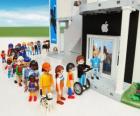 Negozio Apple Playmobil