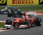 Fernando Alonso - Ferrari - Grande premio Inghilterra 2012, 2a classificata