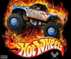 Monster Truck di Hot Wheels in azione