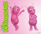 Uniqua è una formica molto strana, il più intelligente dei protagonisti di The Backyardigans