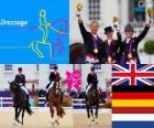 Equitazione dressage team LDN12