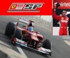 Fernando Alonso - Ferrari - Gran Premio del India 2012, 2 ° classificata