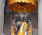 Statua di Vishnu, Angkor Wat, Cambogia