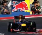Sebastian Vettel - Red Bull - Grand Prix di Stati Uniti 2012, 2º classificato