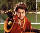 Harry Potter lanciando una palla