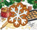 Biscotti de fiocco di neve