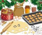 Preparazione biscotti di Natale