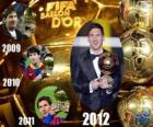 Lionel Messi, Golden Ball FIFA 2012