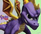 Il giovane drago Spyro, protagonista principale di videogiochi Spyro the Dragon