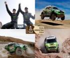 Stéphane Peterhansel e Jean Paul Cottret champions auto in Dakar 2013